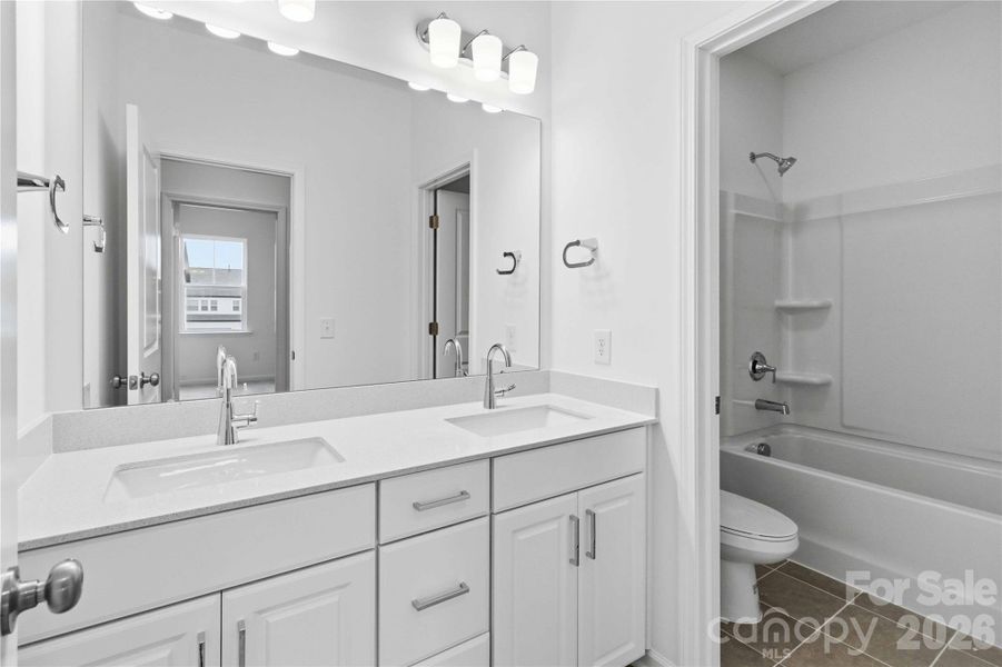 Furnished interior view inside a new home in Ridge at Sugar Creek, Indian Land (Image 8).
