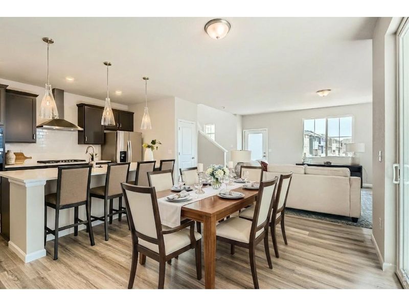 Furnished interior view inside a new home in Waterfield, Fort Collins (Image 17).