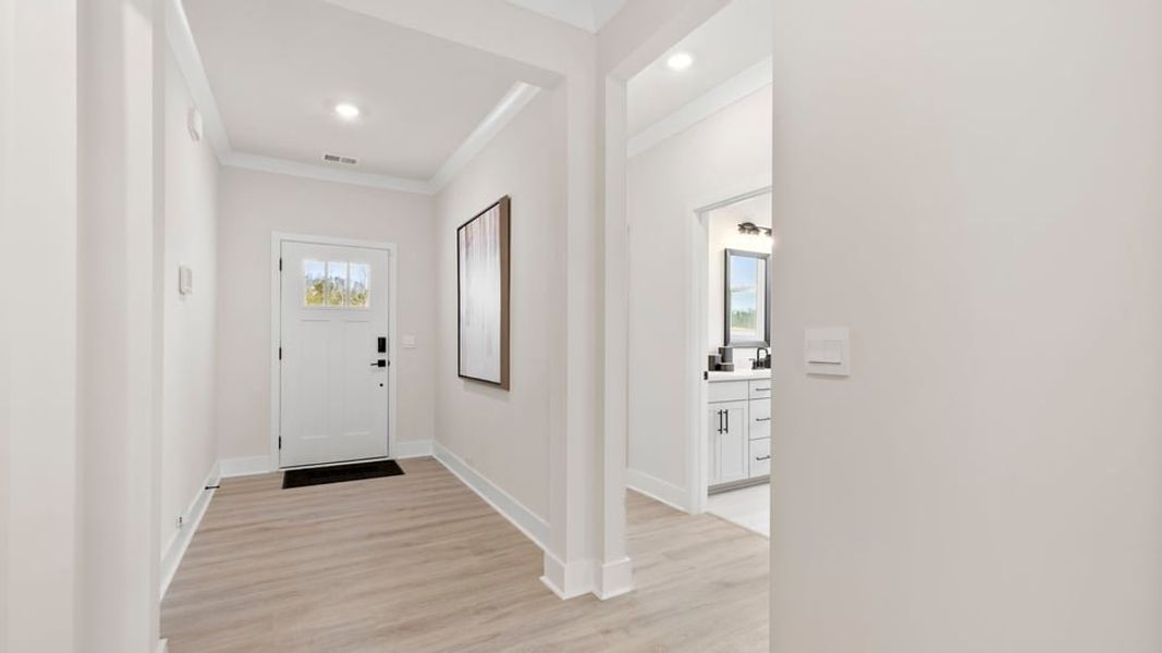 Representative unfurnished interior of a home built from the Robinson by D.R. Horton in Harrison Valley, Simpsonville (Image 23). Representative unfurnished interior of a home built from the Robinson by D.R. Horton in Harrison Valley, Simpsonville (Image 23).