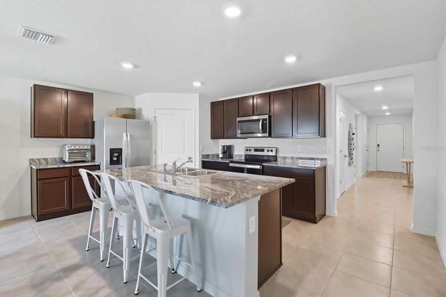 Furnished interior view inside a new home in Fairways at Twisted Oaks, Beverly Hills (Image 8).