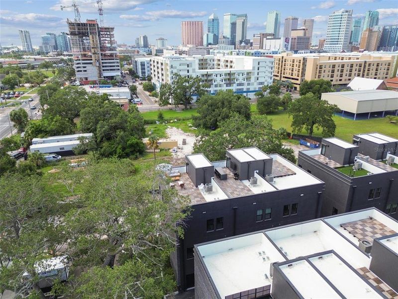 Front exterior of a new home in Canvas City GWX, Tampa, FL, highlighting curb appeal (Image 1).