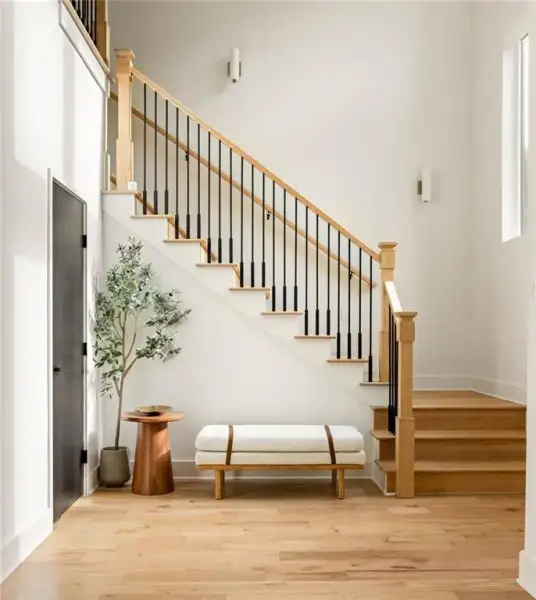 Furnished interior view inside a new home in , Atlanta (Image 5).