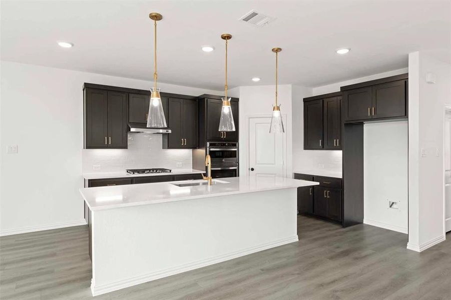 Furnished interior view inside a new home in Brookshire at Legacy Hills-50s, Celina (Image 6). Furnished interior view inside a new home in Brookshire at Legacy Hills-50s, Celina (Image 6).