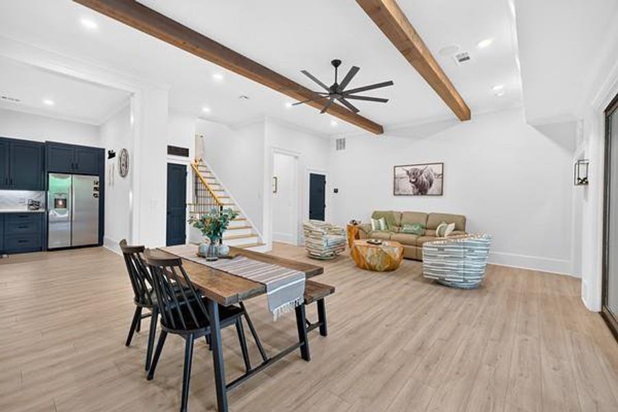Furnished interior view inside a new home in , Gainesville (Image 71). Furnished interior view inside a new home in , Gainesville (Image 71).
