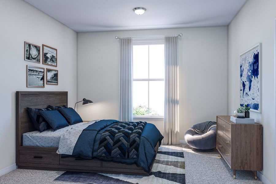 Furnished interior view inside a new home in Park Central, Georgetown (Image 16).