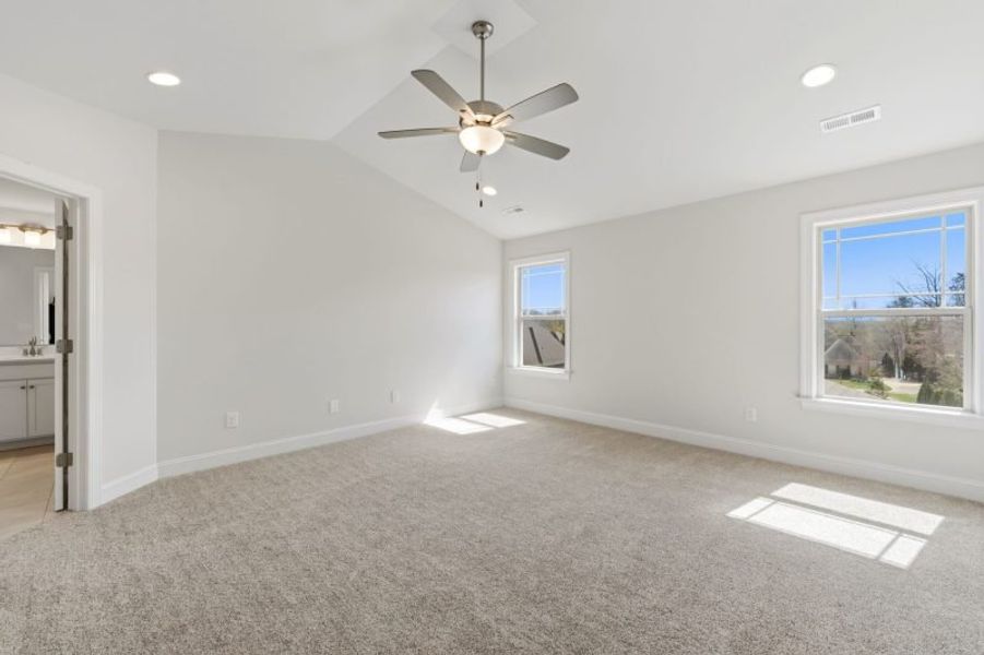 Spacious, unfurnished interior of a new home in Blacksmith, Stokesdale (Image 84).