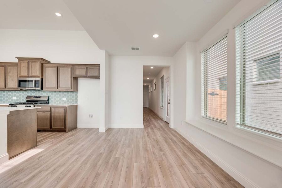 Representative furnished interior of a home built from the Mulberry by Pacesetter Homes in Elevon, Lavon (Image 7).