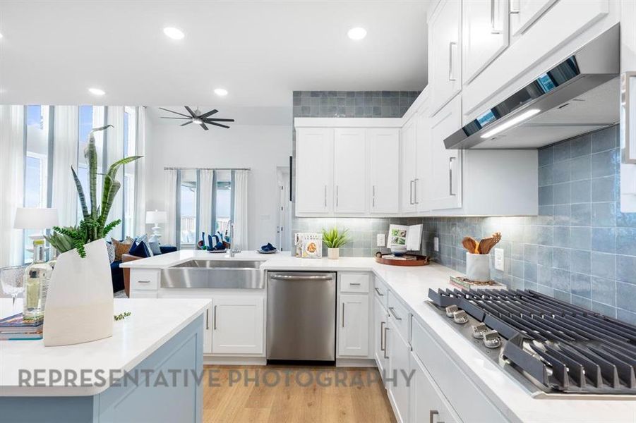 Furnished interior view inside a new home in Heritage Ranch, Sherman (Image 12).
