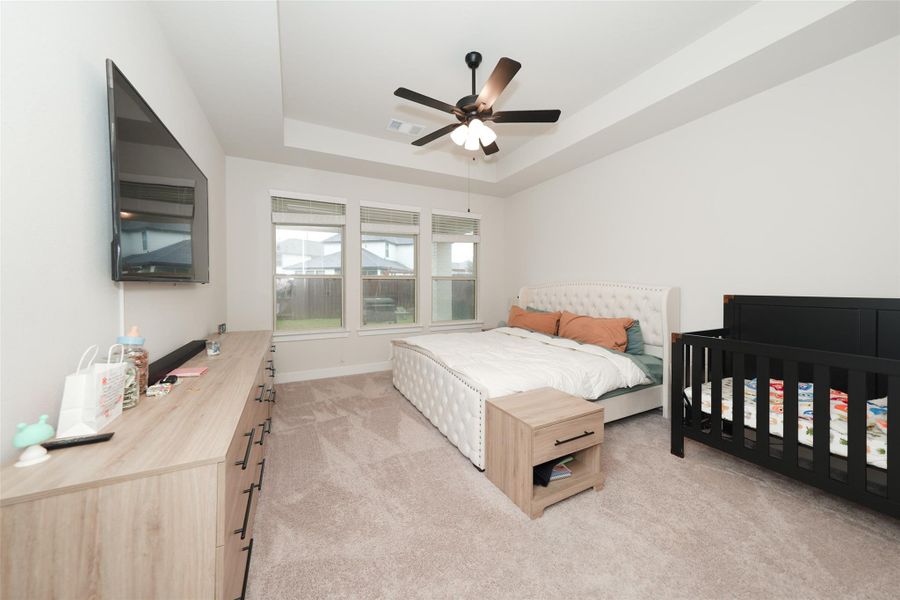 Furnished interior view inside a new home in Elyson, Katy (Image 42).