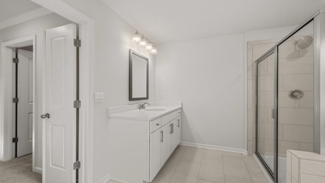 Furnished interior view inside a new home in Hamptons at Riverwood East, Dallas (Image 5).