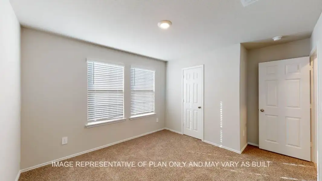 Representative unfurnished interior of a home built from the Texas Cali by D.R. Horton in Wildwood Estates, Nolanville (Image 26).