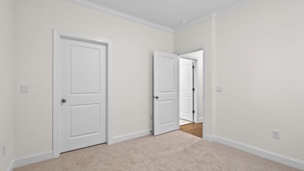 Representative unfurnished interior of a home built from the Tillery by D.R. Horton in The Estates Park, Apex (Image 26).