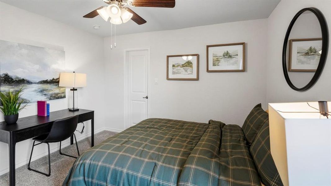 Furnished interior view inside a new home in Bel Air Village, Sherman (Image 3). Furnished interior view inside a new home in Bel Air Village, Sherman (Image 3).