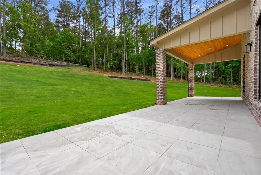 Exterior details and patio area of a home in , Dacula (Image 3).