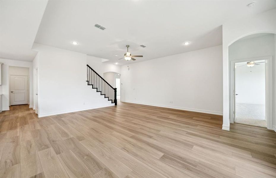 View of main living areas