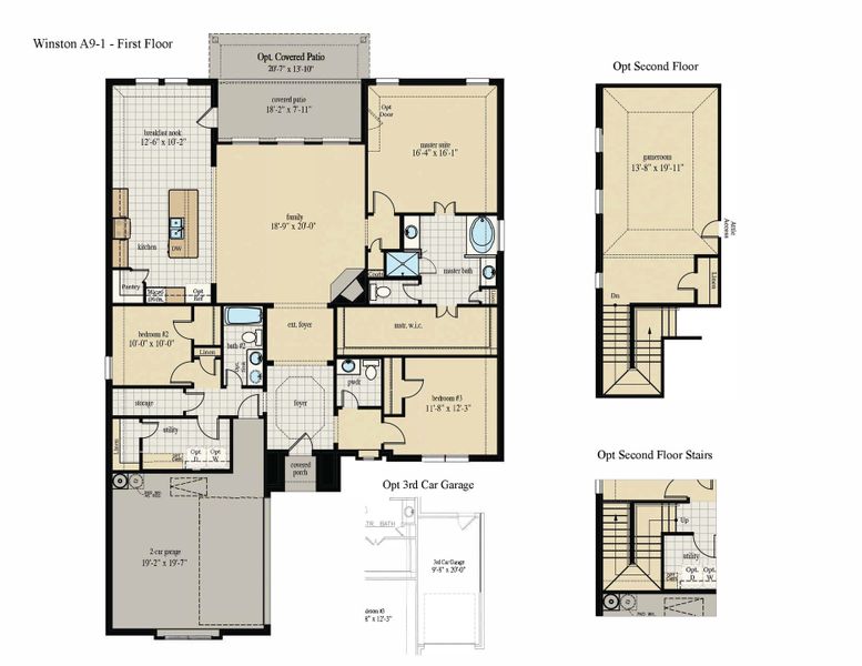 Winston A9-1 Floor Plan