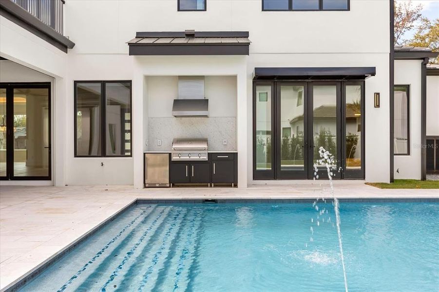 Exterior details and patio area of a home in , Winter Park (Image 52). Exterior details and patio area of a home in , Winter Park (Image 52).