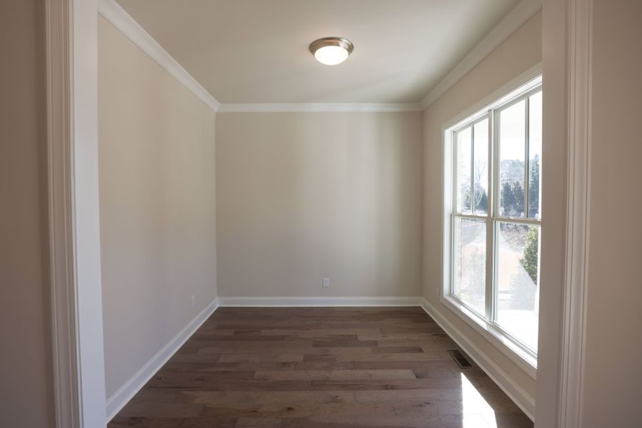 Representative unfurnished interior of a home built from the The Bennett by The Providence Group in Aberdeen, Hoschton (Image 20).