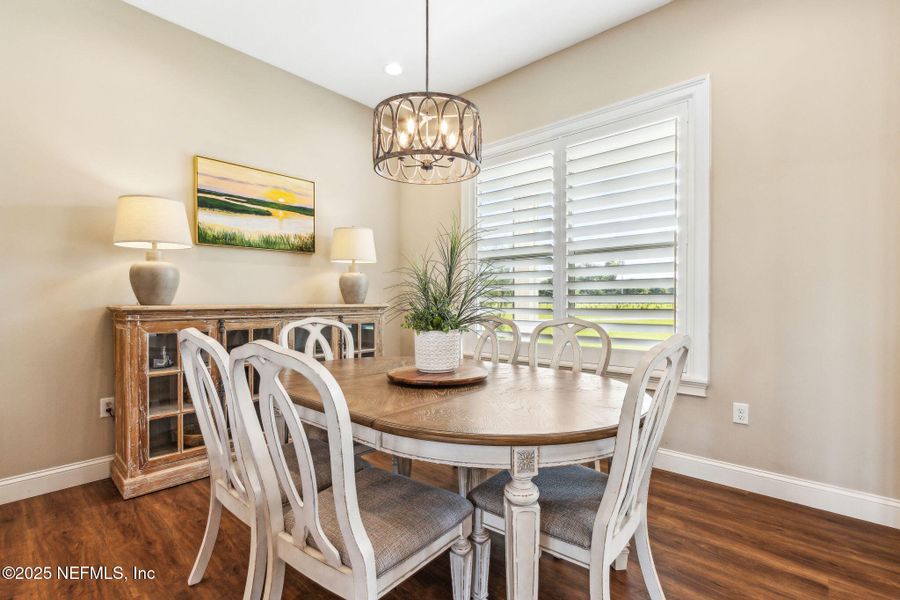 Furnished interior view inside a new home in , Hilliard (Image 51).
