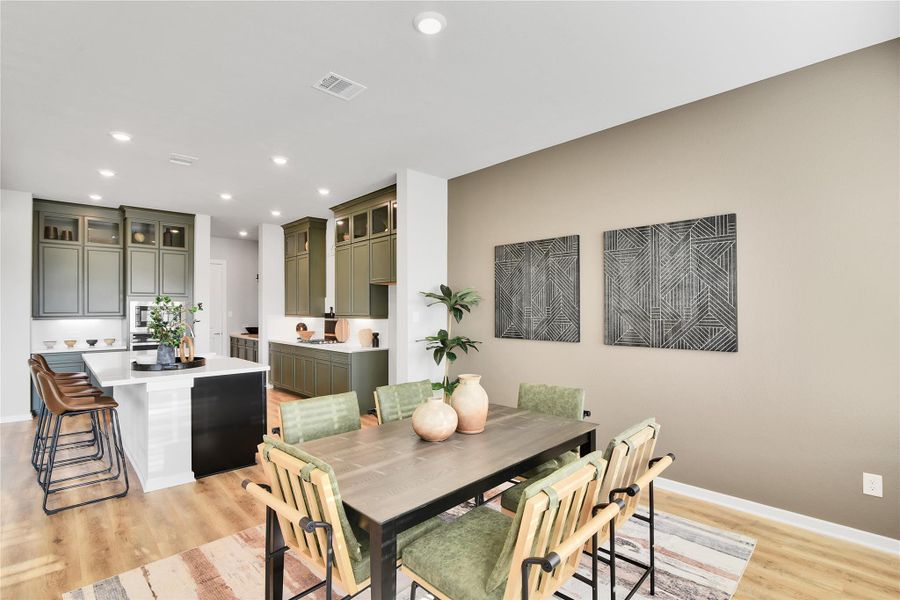 Furnished interior view inside a new home in , Montgomery (Image 7).