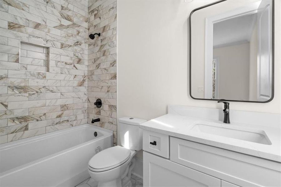 Furnished interior view inside a new home in , Douglasville (Image 34).