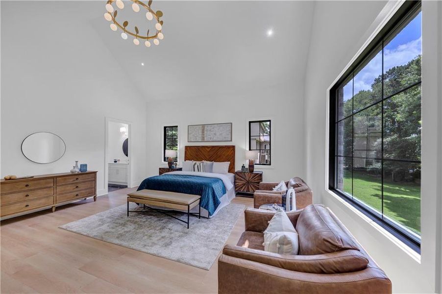 Furnished interior view inside a new home in , Marietta (Image 3).