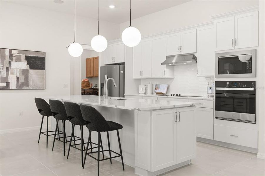 Furnished interior view inside a new home in , Winter Garden (Image 19).