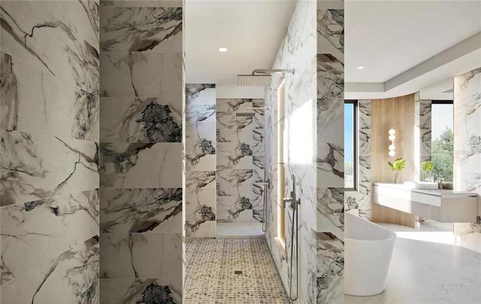 Furnished interior view inside a new home in , Tampa (Image 7). Furnished interior view inside a new home in , Tampa (Image 7).