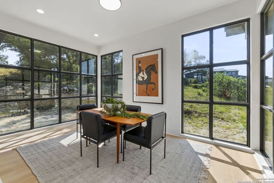 Furnished interior view inside a new home in , San Antonio (Image 4). Furnished interior view inside a new home in , San Antonio (Image 4).