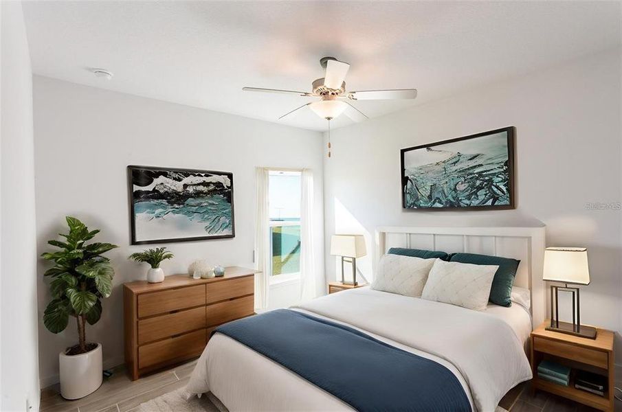 Furnished interior view inside a new home in , Punta Gorda (Image 11).