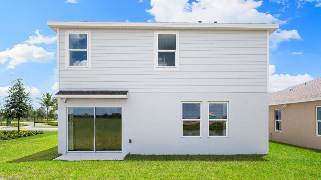 Representative exterior photo of a completed home built from the Elm by Taylor Morrison in Firethorn, Parrish, FL (Image 20). Representative exterior photo of a completed home built from the Elm by Taylor Morrison in Firethorn, Parrish, FL (Image 20).