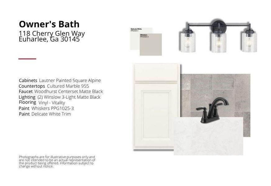 Sample of building materials used in homes in Cherry Glen, Euharlee (Image 4).