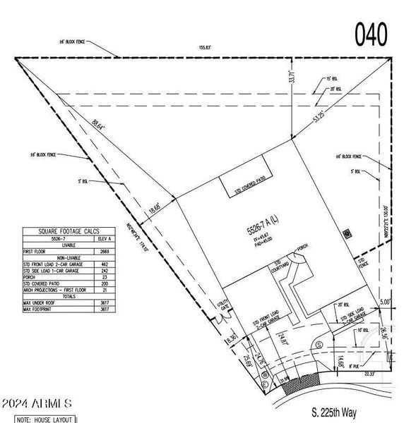 Plot Plan