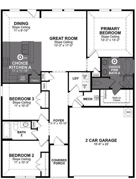 Beazer Homes Chalk Hill
Allegheny plan