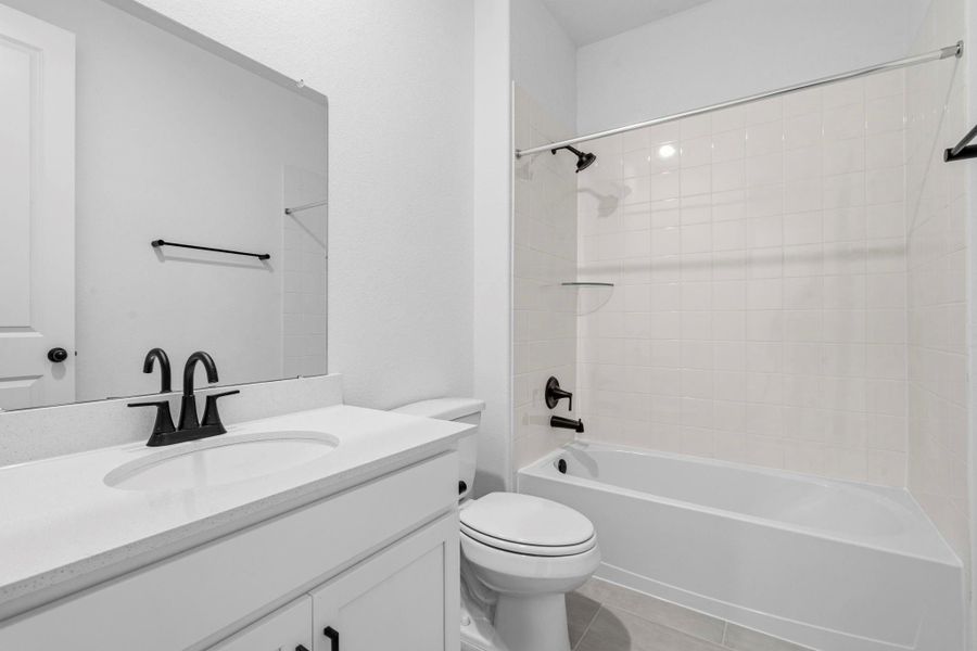 Furnished interior view inside a new home in Brookewater, Rosenberg (Image 15).