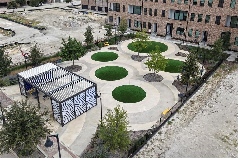 View of home's community featuring a patio area