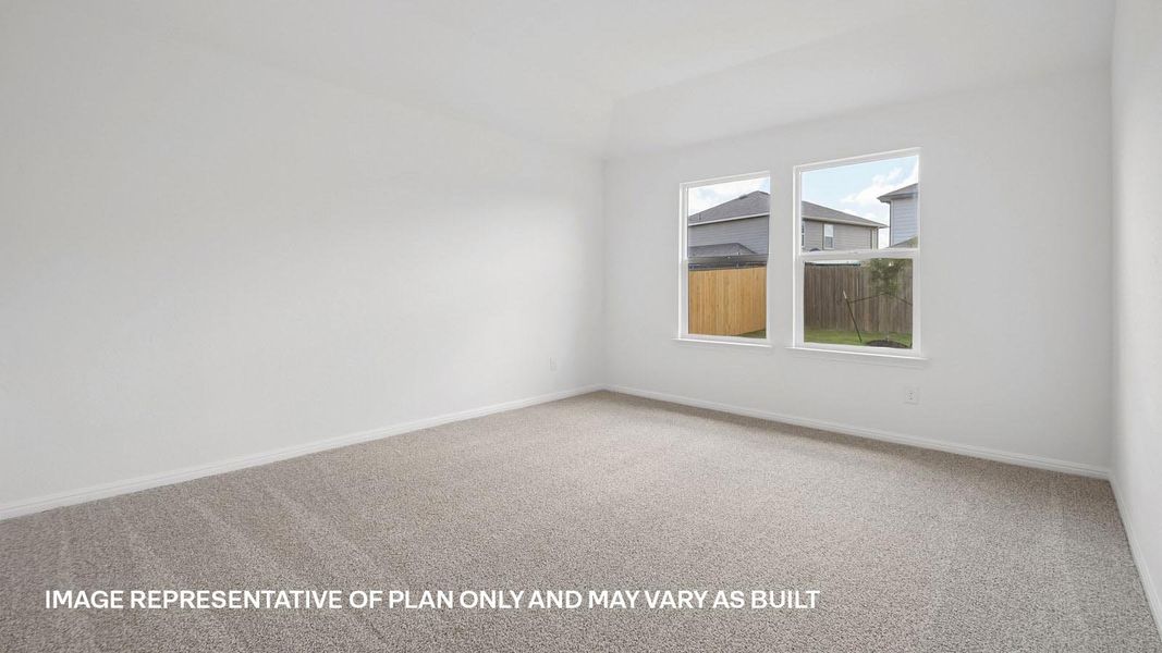 Spacious, unfurnished interior of a new home in Southgrove, Kyle (Image 29).