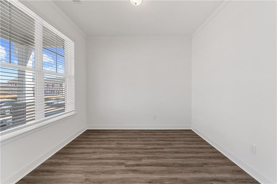 Spacious, unfurnished interior of a new home in Clark Farms, Flowery Branch (Image 27).