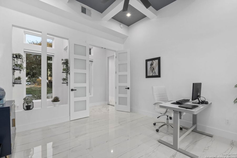 Furnished interior view inside a new home in , Spring Branch (Image 9).