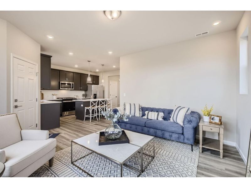 Furnished interior view inside a new home in Waterfield, Fort Collins (Image 10).