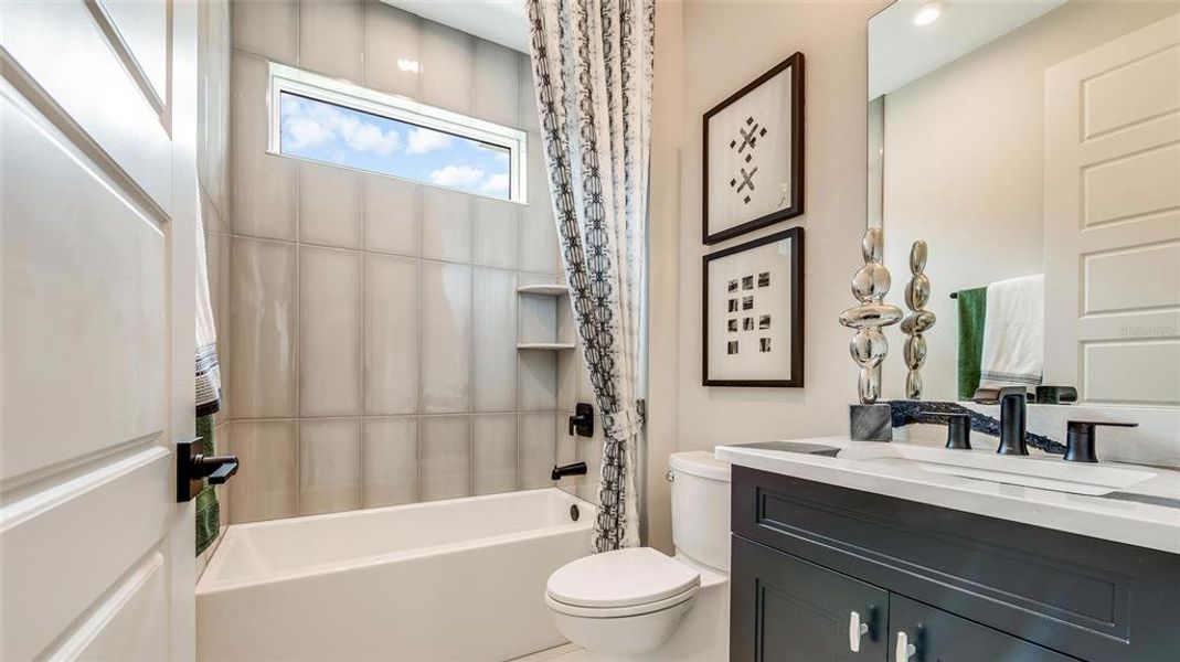 Furnished interior view inside a new home in Cresswind DeLand, Deland (Image 9).