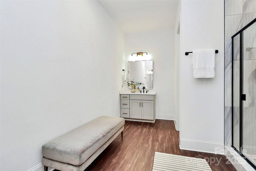 Furnished interior view inside a new home in , Denver (Image 6). Furnished interior view inside a new home in , Denver (Image 6).