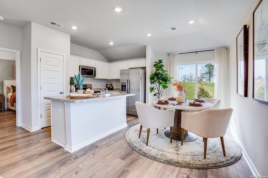 Furnished interior view inside a new home in Red Hawk Landing, San Antonio (Image 4).