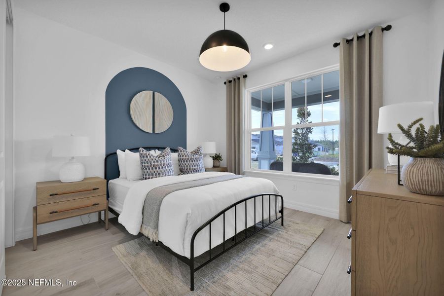 Furnished interior view inside a new home in Hawthorn Park at Wildlight, Yulee (Image 8).