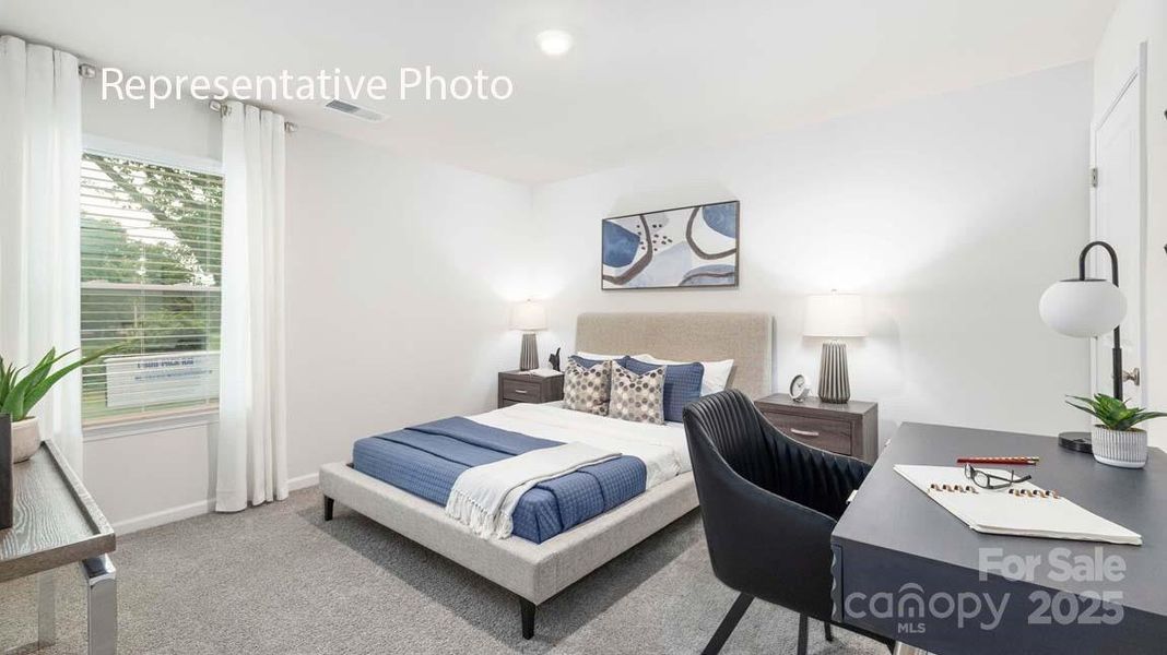 Furnished interior view inside a new home in Cramer Estates, Gastonia (Image 16).