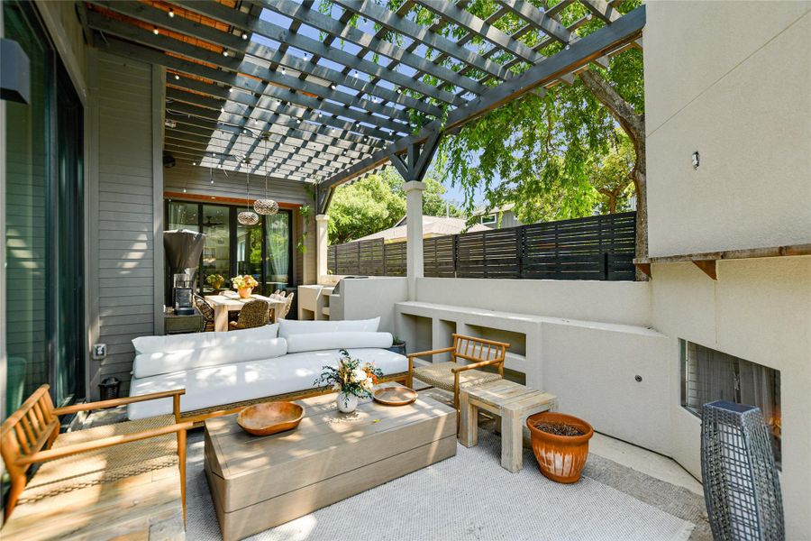 Furnished interior view inside a new home in , Austin (Image 21).