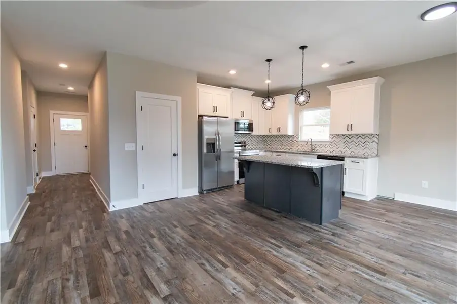 Furnished interior view inside a new home in , Cartersville (Image 8).