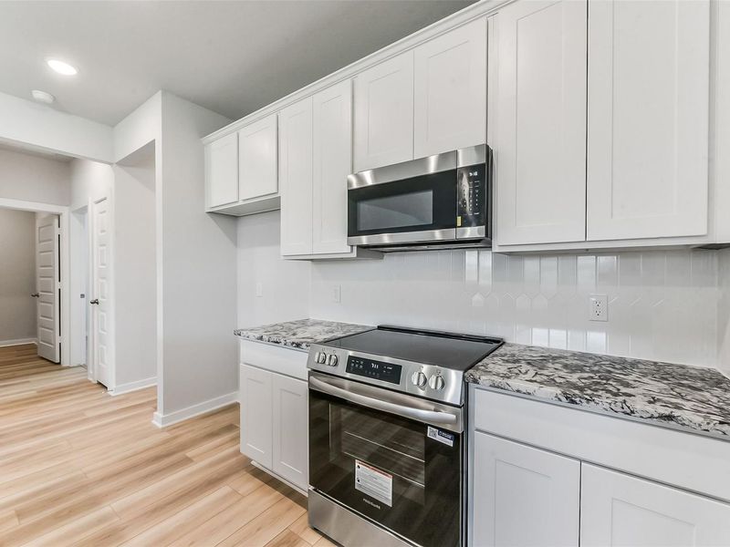 Furnished interior view inside a new home in Liberty Estates, Cleveland (Image 12).