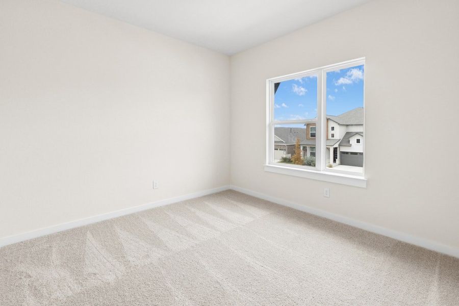 Spacious, unfurnished interior of a new home in University Heights, Round Rock (Image 27).