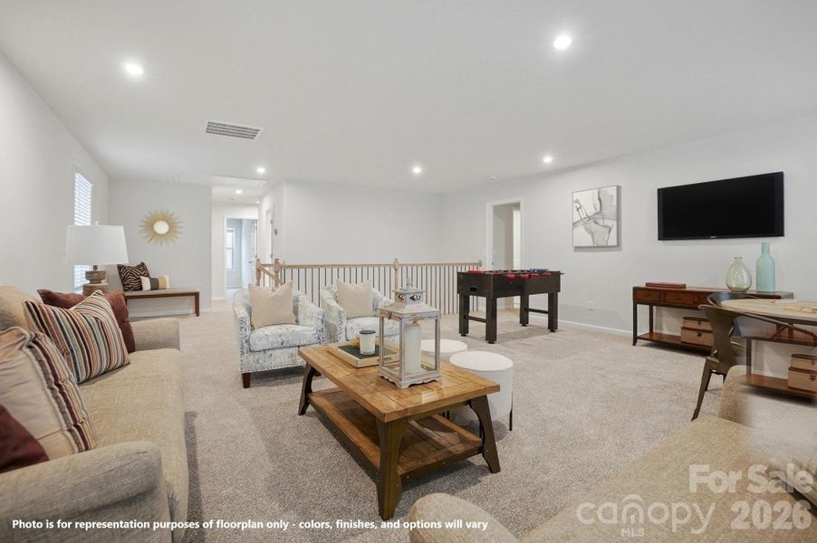 Photo is for representation purposes of floorplan only - colors, finishes, and options will vary